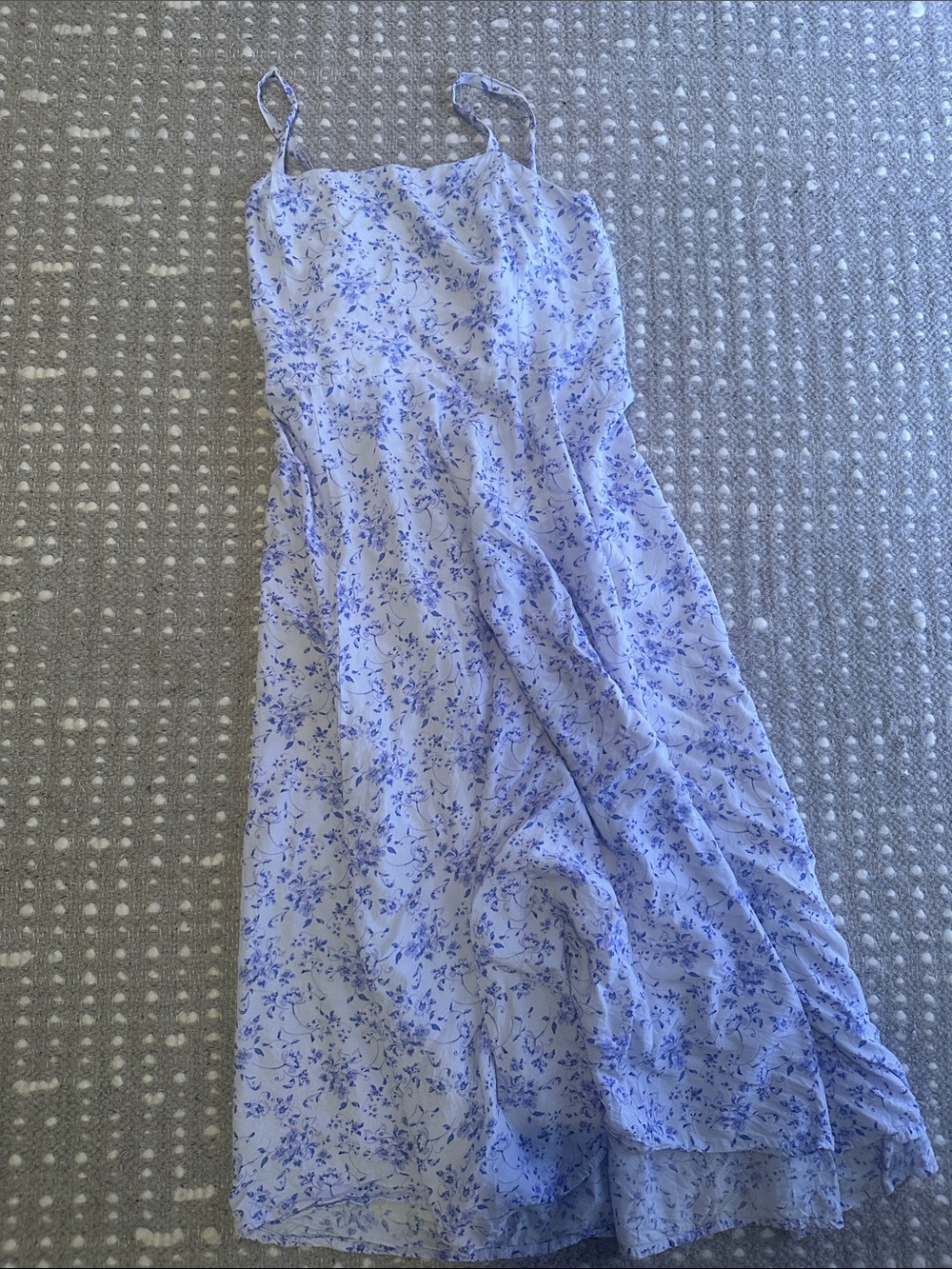 GAP Floral Print White and Lavender Sundress - Picture 2 of 4